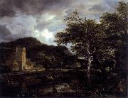 Jacob Isaacksz. van Ruisdael, The Cloister